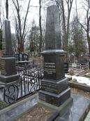 Могила Л. В. Страховського (1901 – 1916)