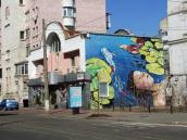 2021 р. Торцевий фасад з Офелією