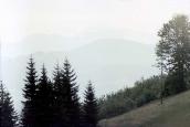 1990 р. Гірський краєвид біля села…