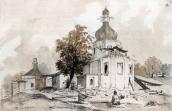 В Густині. Трапезна церква (арк. 16 зв.)