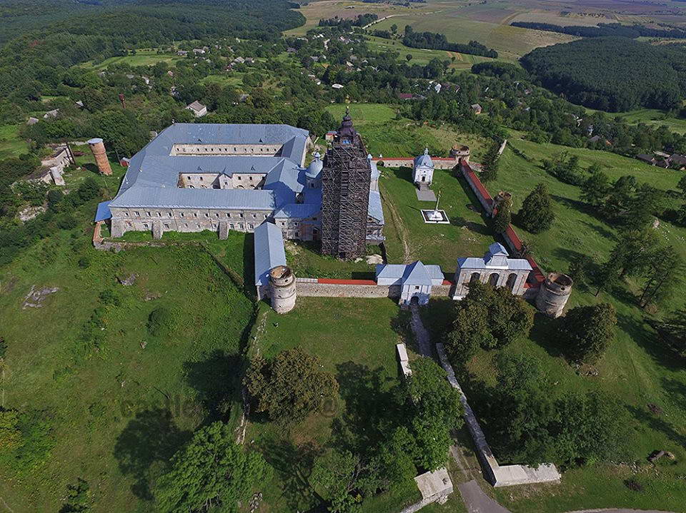 2018 р. Аерофотознімок монастиря