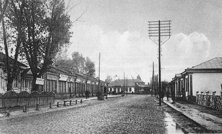 1916 р (?) Перспектива вул. Вокзальної