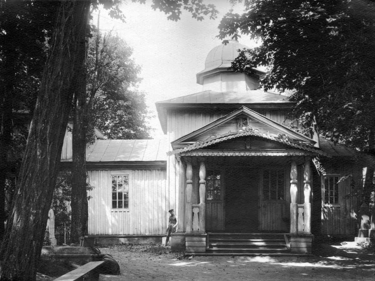 Фото Стефана Таранушенка і Павла Жолтовського з експедиції Харківського музею… 1920-і (?) рр. Загальний вигляд з…