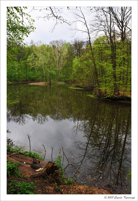 Озеро в садибному парку