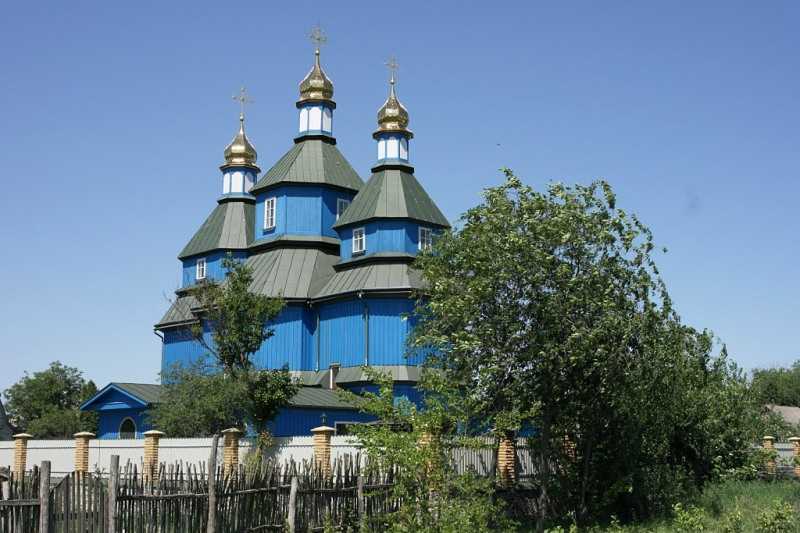 Михайлівська церква та дзвіниця 1740 р. (дерев.) [Постанова Ради міністрів… Церква св.Михаїла