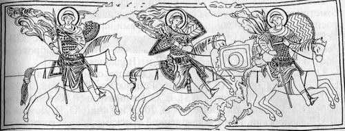 Прорис-реконструкція фрески