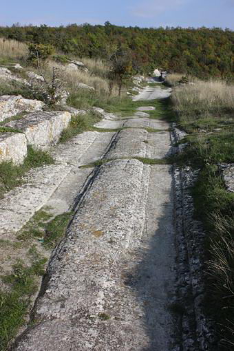 Дорога від східної брами в Іосафатову…