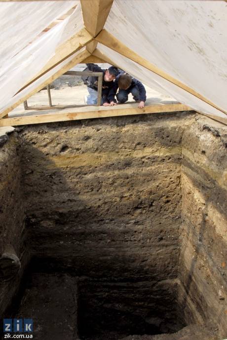 Нашарування у розкопі