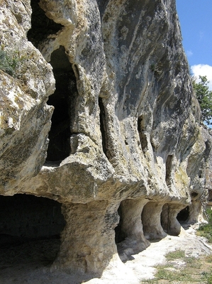 2 и 3 ярусы монастыря