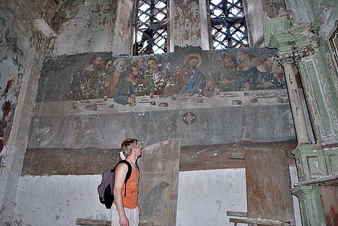 Фрагменти стінопису