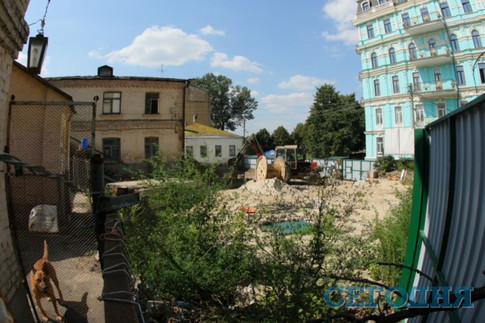 Місце розкопок