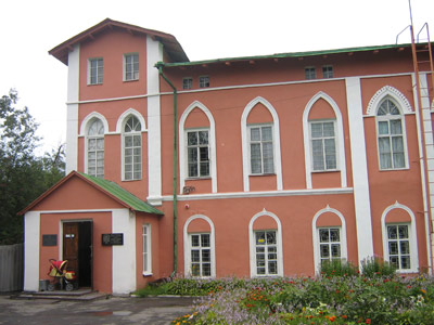 Музей расположился в бывшем особняке…