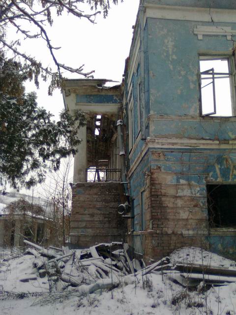 Портик, вигляд з торця