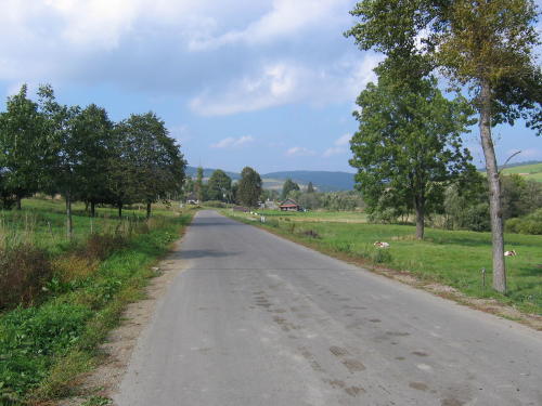 [2003..2006 р.] Вид села з боку Ожинни