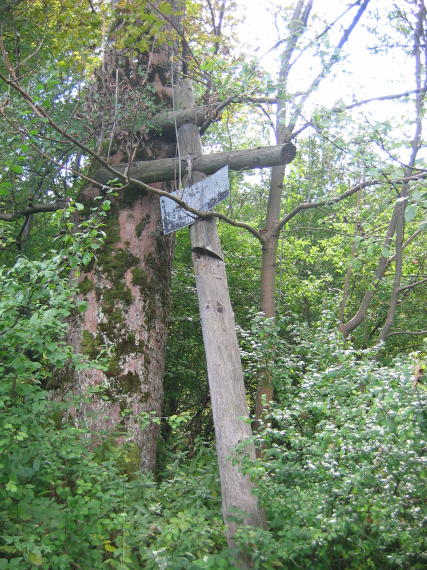 [2003..2006 р.] Хрест при дорозі з Ропок