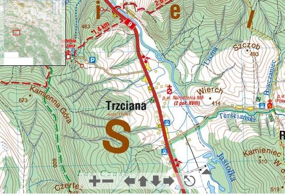 Карта (Тшцяна)