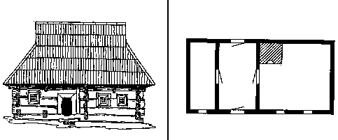 Фасад і план