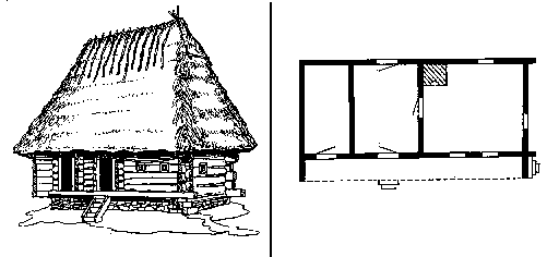 Фасад і план