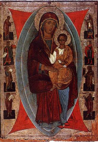 Богородиця Одигітрія з пророками