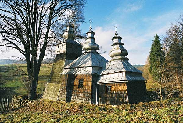 Дерев’яна церква св.Михаїла 1863 р. [Слободян В. Каталог існуючих дерев'яних… Церква св.Михаїла