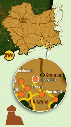 Схема розташування села