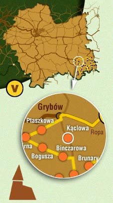 Схема розташування села