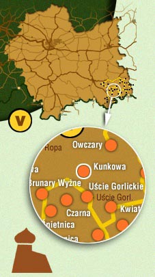 Схема розташування села