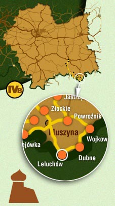 Схема розташування села