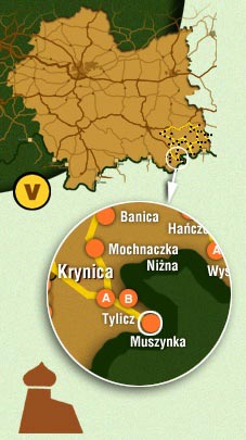 Схема розташування села