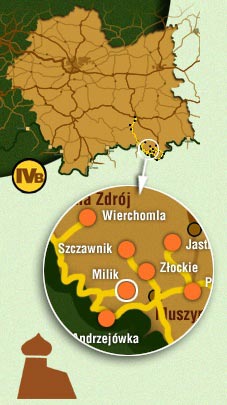 Схема розташування села