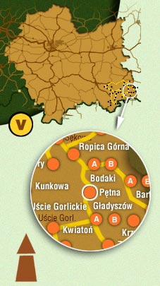 Схема розташування села