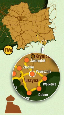 Схема розташування села