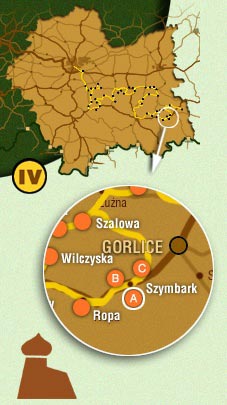 Схема розташування села