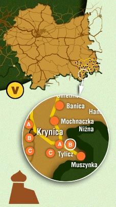 Схема розташування села