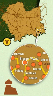 Схема розташування села