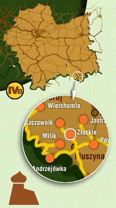 Схема розташування села