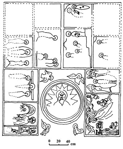 Рис.5. Схема розташування фрескових…