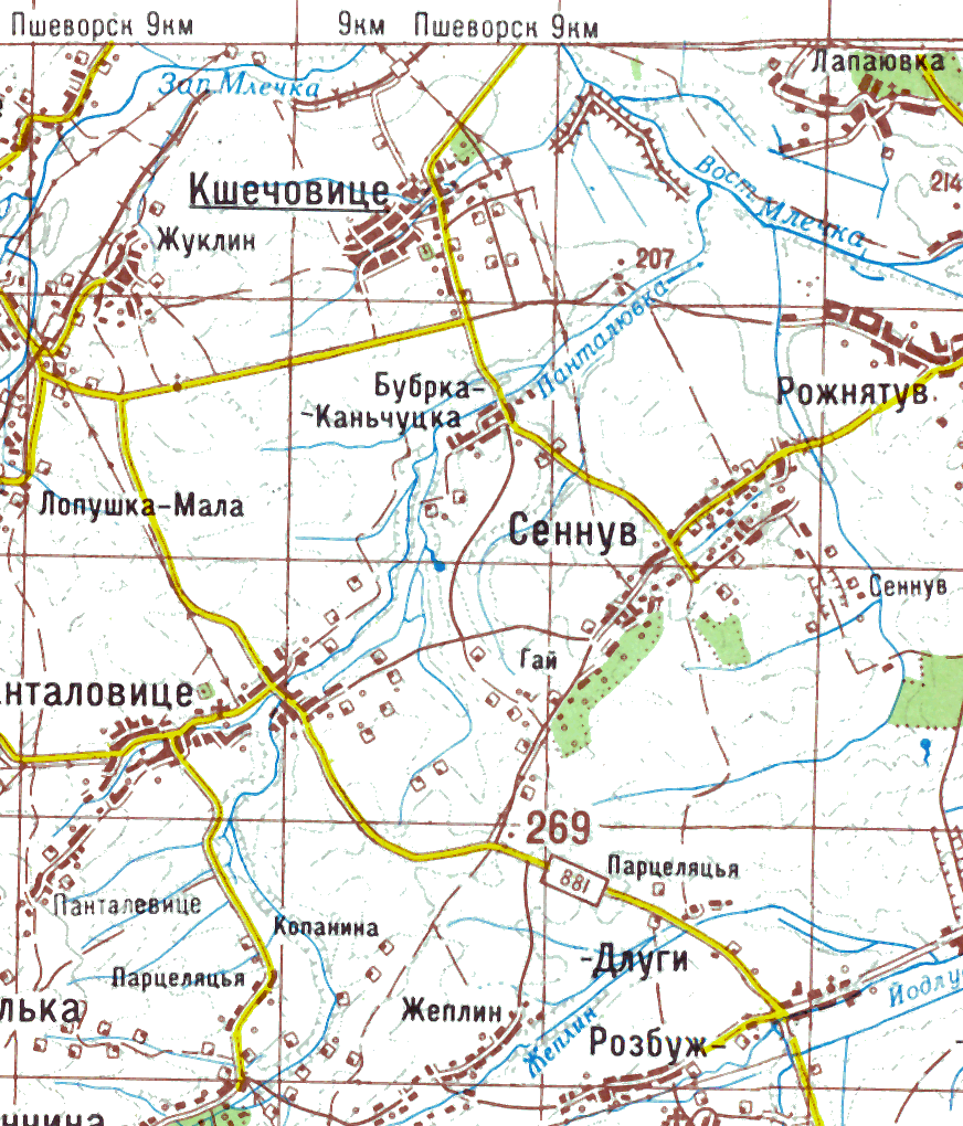 Карта (Кшечовіце)