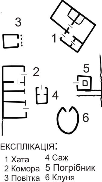 Садиба із с.Новоохтирка [№ 1]