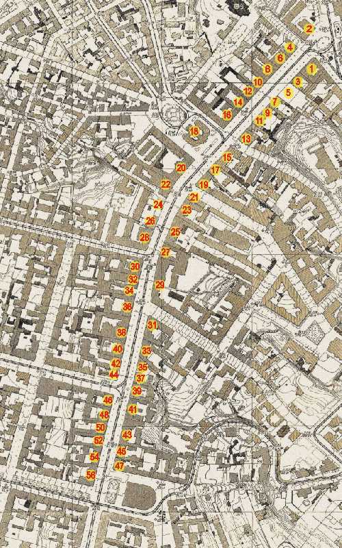 1925 р. Хрещатик на плані Києва (з…