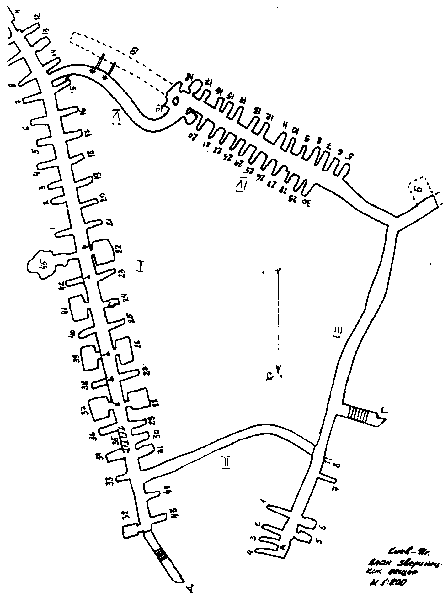 План Звіринецьких печер