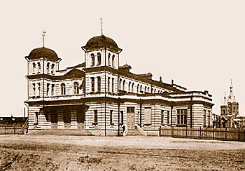 1908 р. Аудиторія Дніпровського заводу