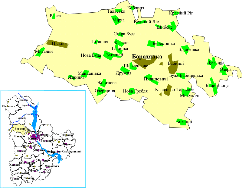 Довідка у Вікіпедії: uk.wikipedia.org Бородянський район