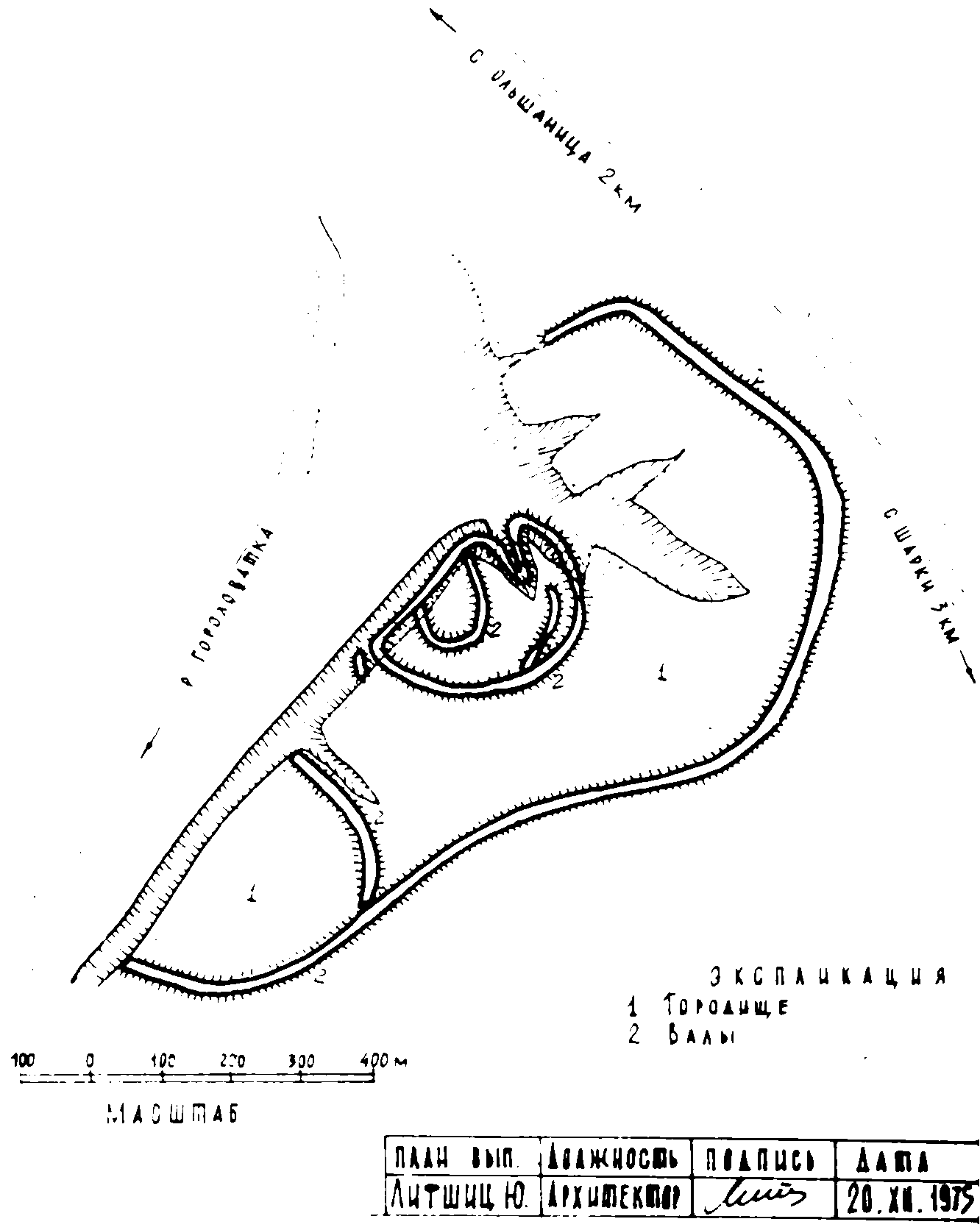 Городище давньоруського міста торчеськ. Розміщення:. Загальний опис:.… 1975 р. Паспортна інформація