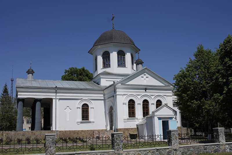 Фото 6 травня 2017 р. з сайту commons.wikimedia.org Церква-усипальниця… Церква Воздвиження