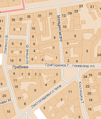 План (нижня частина)