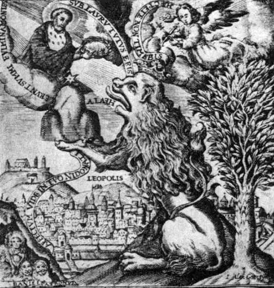 1665 р. Краєвид Львова