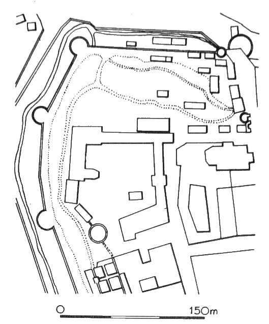 1781 р. Фрагмент плану Львова із…