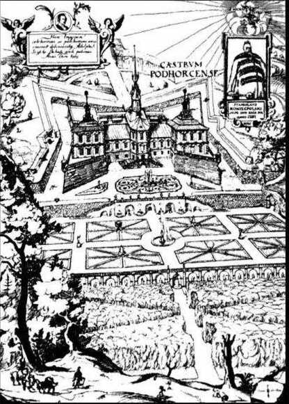 Кін. 17 ст. Вигляд з півночі