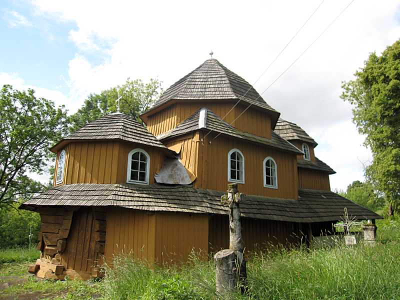 Фото 2009 р. з сайту commons.wikimedia.org Церква Собору богородиці 1700 р.… Церква Собору богородиці